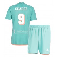 Maglia Calcio Inter Miami Luis Suarez #9 Terza Divisa Bambino 2024-25 Manica Corta (+ pantaloncini)